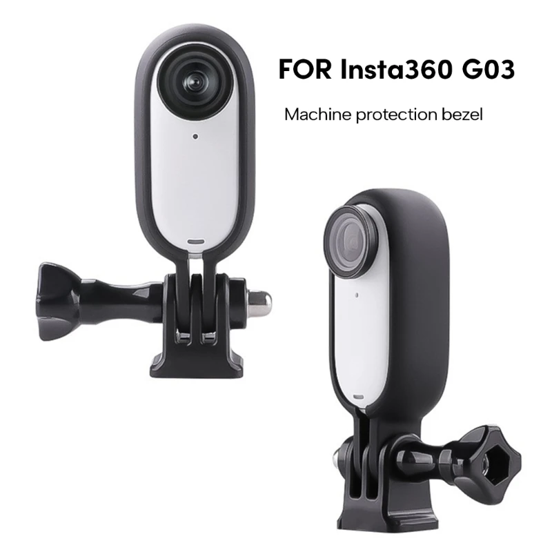 

For Insta 360 Go3 Protective Frame Drop Resitant 1/4inch Adapter Bracket Base DropShipping