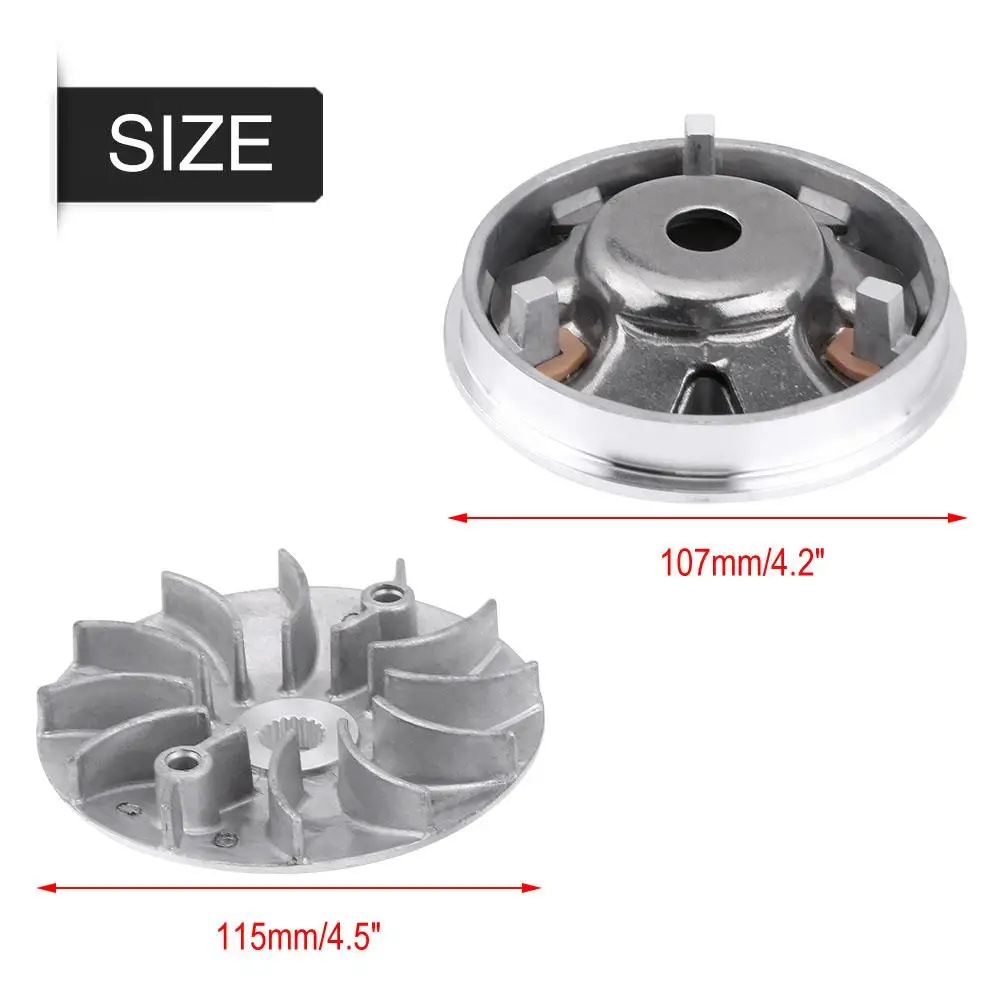 Полный комплект Муфты Сцепления Мотоцикла вариатора для GY6 ролик скутера 125cc 150cc