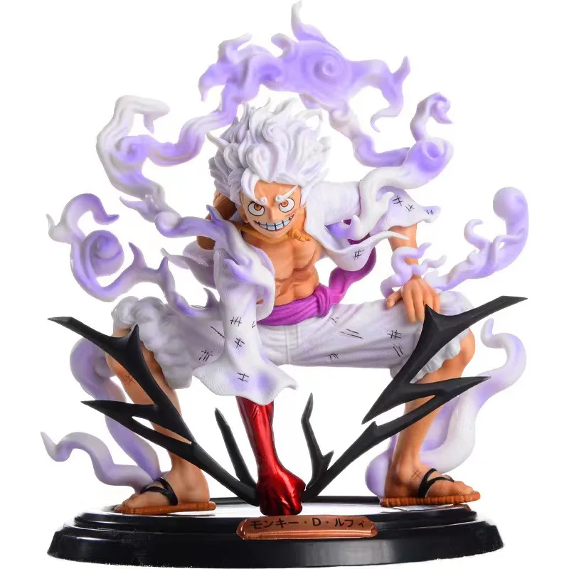 

20CM One Piece Gear Fifth 5 Sun God Nika Luffy Excellent Figure Anime Model Statue Toy Collectibles Kid Birthday Gift