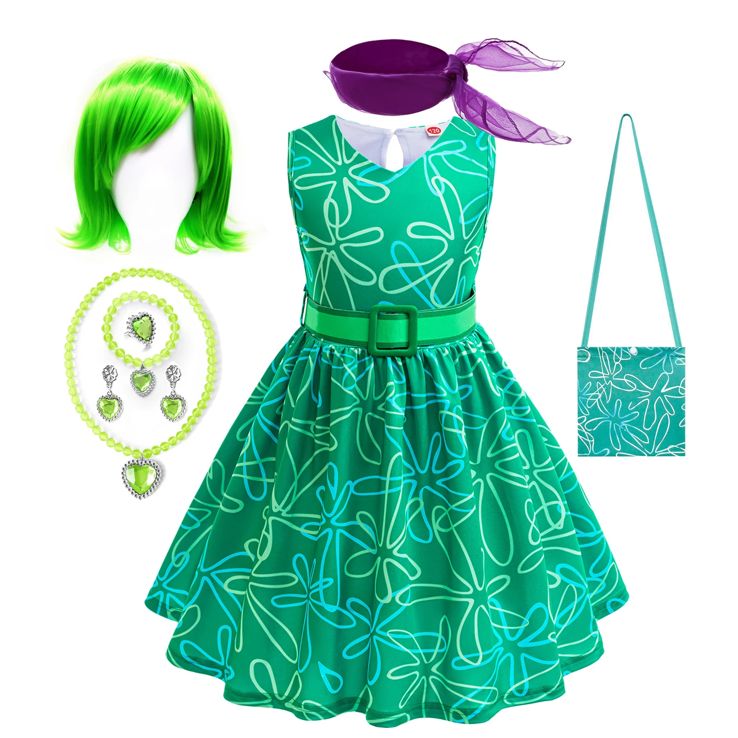 Костюм для косплея с изображением героев фильма Восторг детское мультяшное