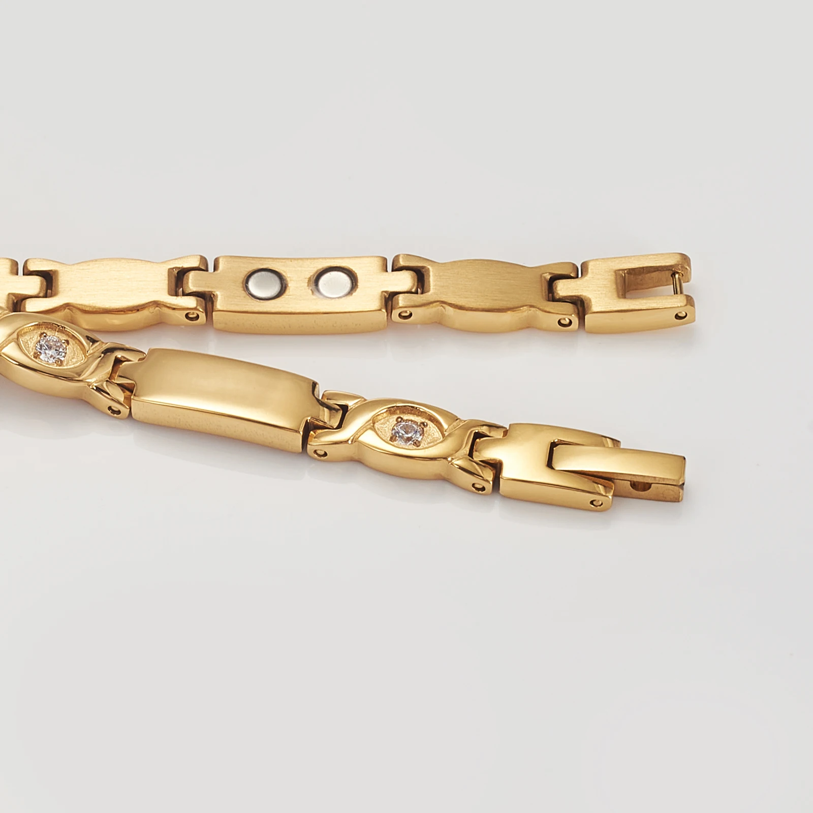 Золотые магнитные браслеты Wollet для женщин магнитный браслет с магнитной