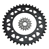 lopor 530 cnc 17t 38t front rear motorcycle sprocket for yamaha xjr1300 xjr 1300 c racer 2007 2017