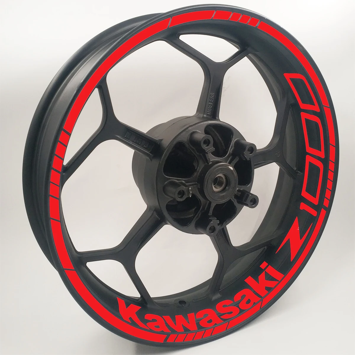 Виниловые светоотражающие наклейки на колеса мотоцикла обода логотип