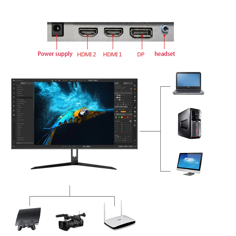 Монитор игровой 27 дюймов 144 Гц 4k HDMI | Компьютеры и офис