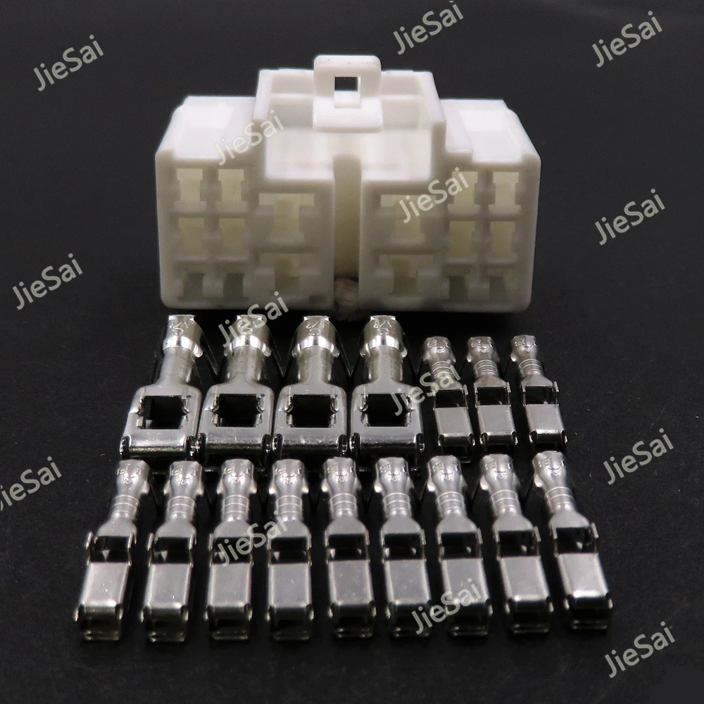 

16 контактов автомобильные запчасти автомобильный разъем в сборе 7283-1168 автомобильная проводка гнездо Автомобильный композитный адаптер