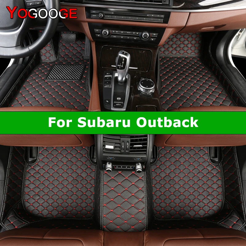 YOGOOGE пользовательские автомобильные коврики для Subaru Outback ковры аксессуары ног