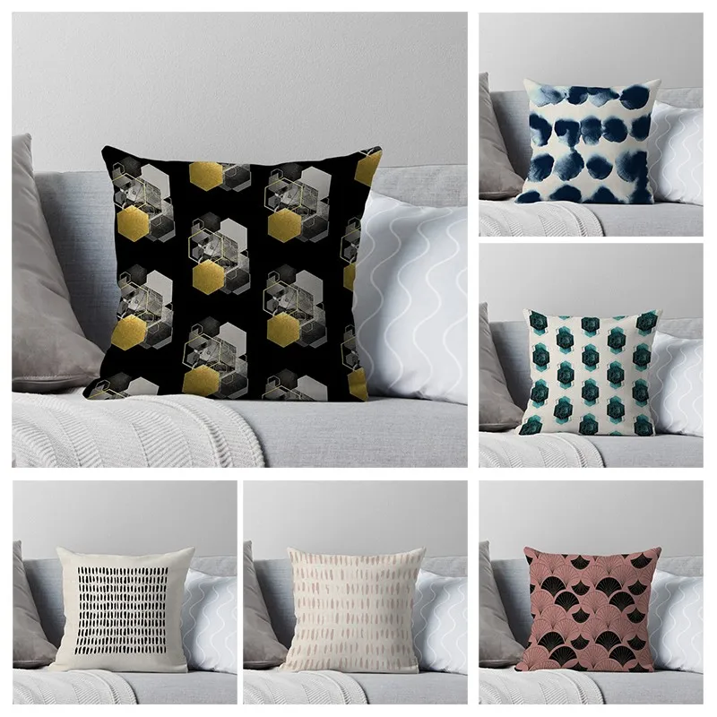 

Декоративная наволочка для дивана, абстрактная домашняя наволочка в скандинавском стиле, 45 х45, 40 х40 см, 40 х40 см, 50 Х5, 0, для гостиной, 60 х60