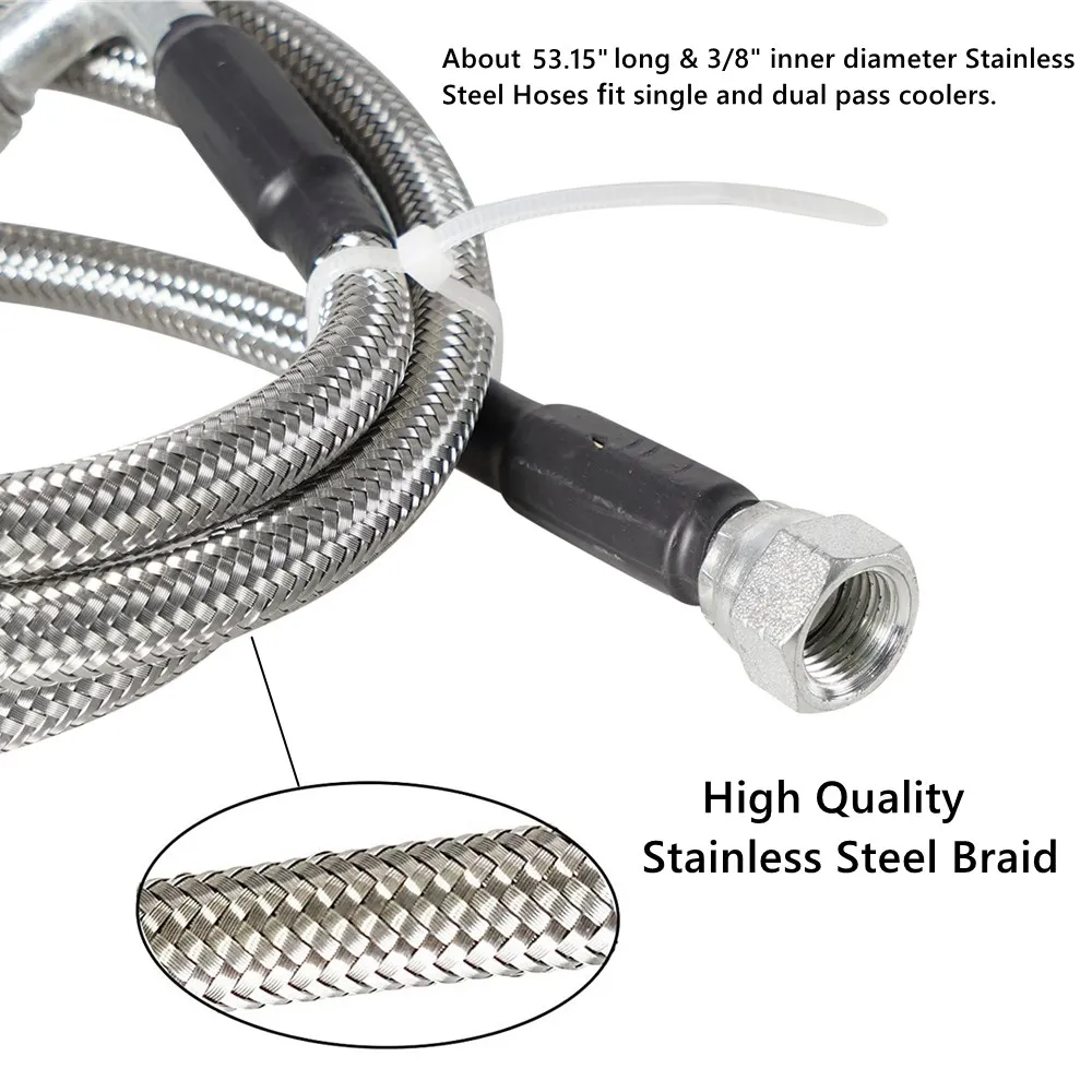 Для Ford Chevy Mopar Buick Cadillac Cars AN6 фитинги для шлангов охлаждения трансмиссии и