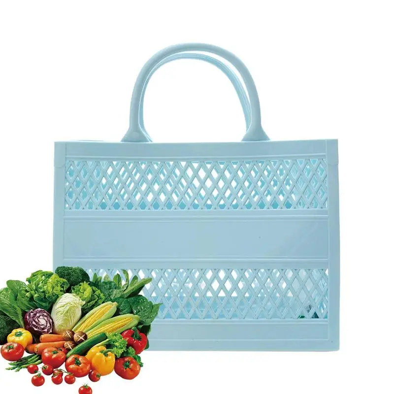

Jelly Purse Bright Jelly Bags Reusable Gift Basket Girls Beach Bag Jelly Purse For Toddler Kids Halloween Bridal Easter Basket