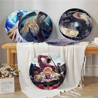 japanese anime angels of death four seasons stool pad patio home office chair seat cushion pads sofa seat 40x40cm buttocks pad