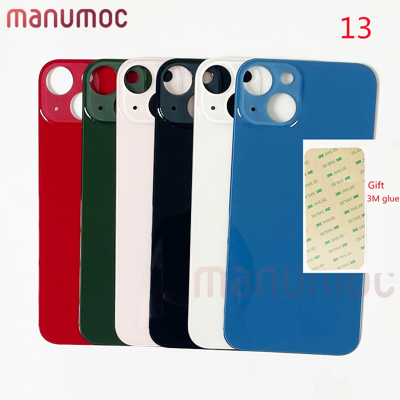 

Big Hole Back Cover Glass Replacement For iPhone 13 Rear Door Housing Repair