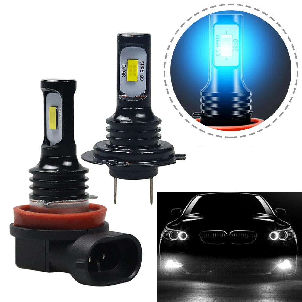 

Lamp Headlight Bulbs H7 + H11 Parts Replacement 2006 2007 6000K Accessories DC 12V ~ 24V