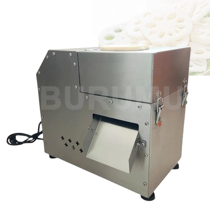 

2022 Electric Vegetable Cutter Commercial Automatic Fruit Vegetable Cutter Machine For Slicer Shredder Potato Radish Cut Section