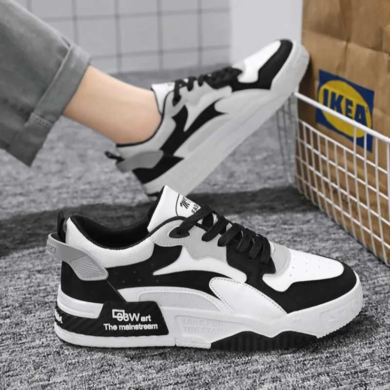 Новые мужские кроссовки дышащая мужская обувь трендовые универсальные