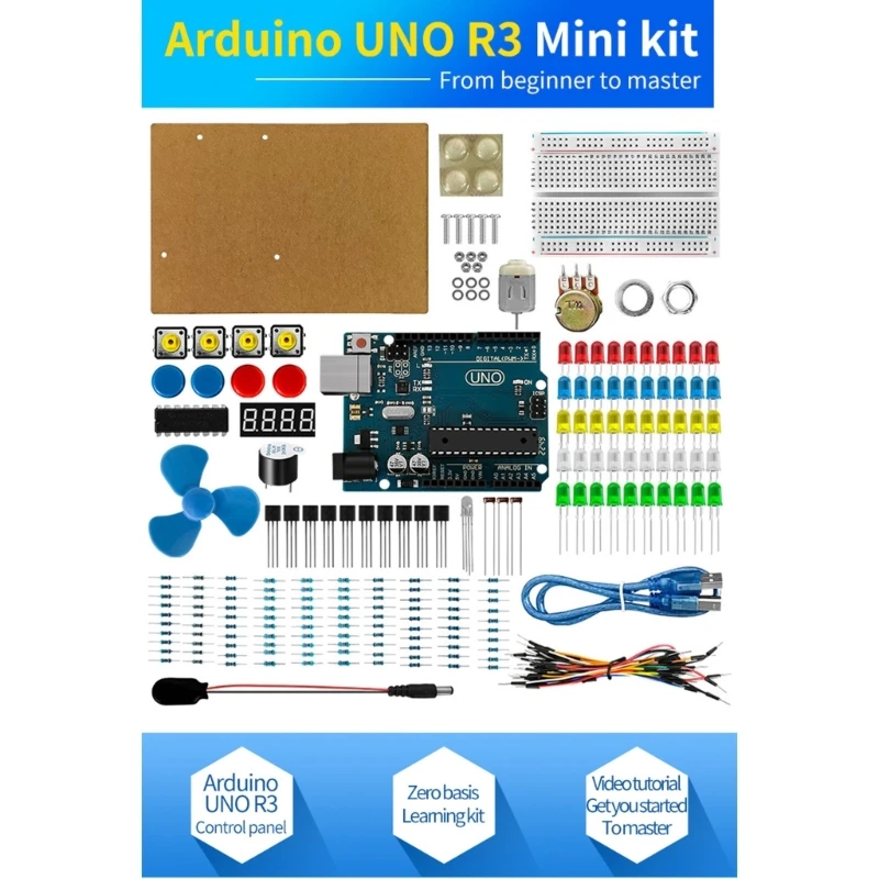 

UNO R3 Electronics Component Fun Kit Перемычка, прецизионный потенциометр