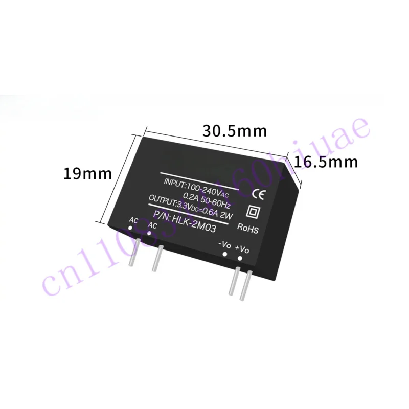Фото HLK-2M03 HLK-2M05 HLK-2M09 HLK-2M12 HLK-2M15 HLK-2M24 AC‑DC модуль питания 5 шт. №1