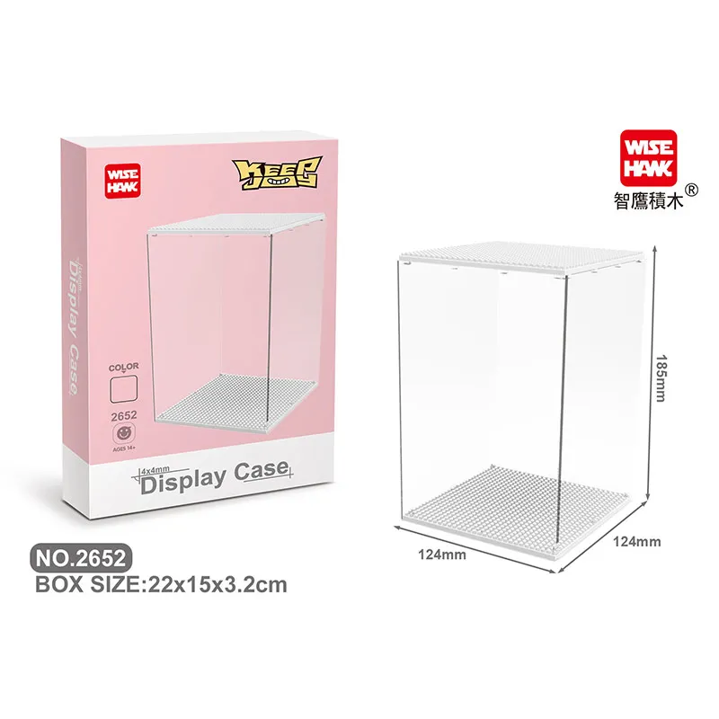 Акриловый прозрачный ящик для конструктора защита от пыли дисплей Коллекционная