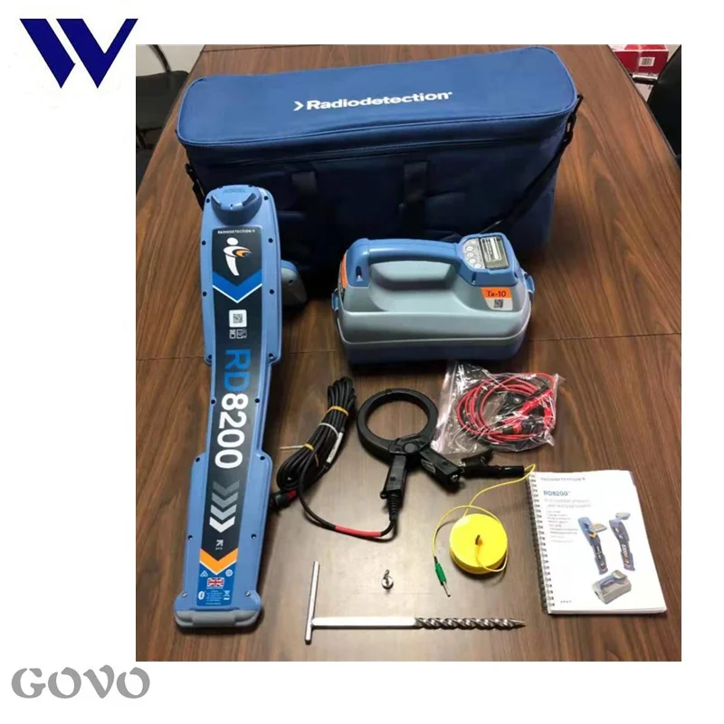 

Radiodetection RD8200 Cable and Pipe Locators Precision Locator Underground pipeline detector