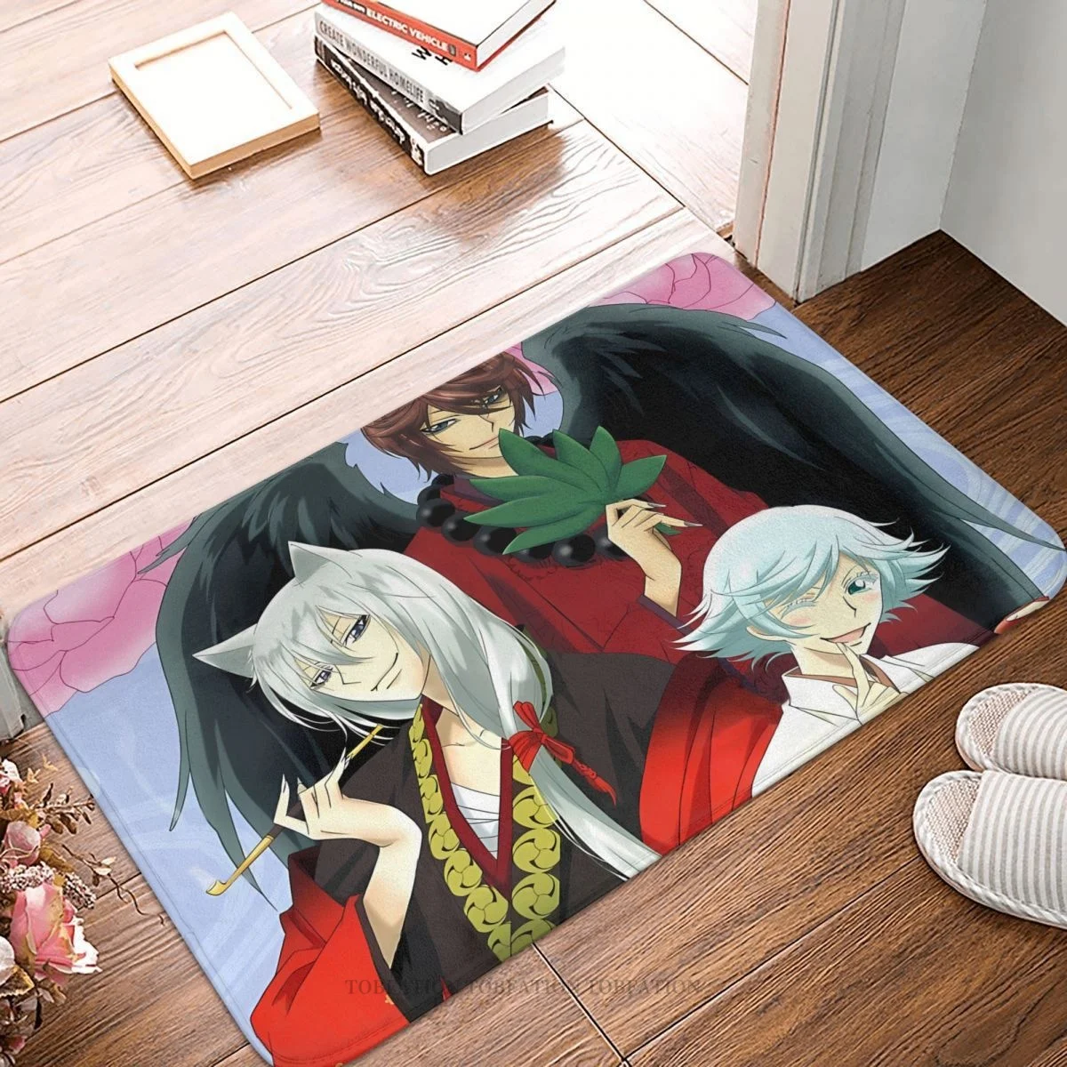 

Комикс Kamisama Love нескользящий дверной коврик для гостиной Tomoe цветочный напольный ковер Добро пожаловать коврик домашний декор