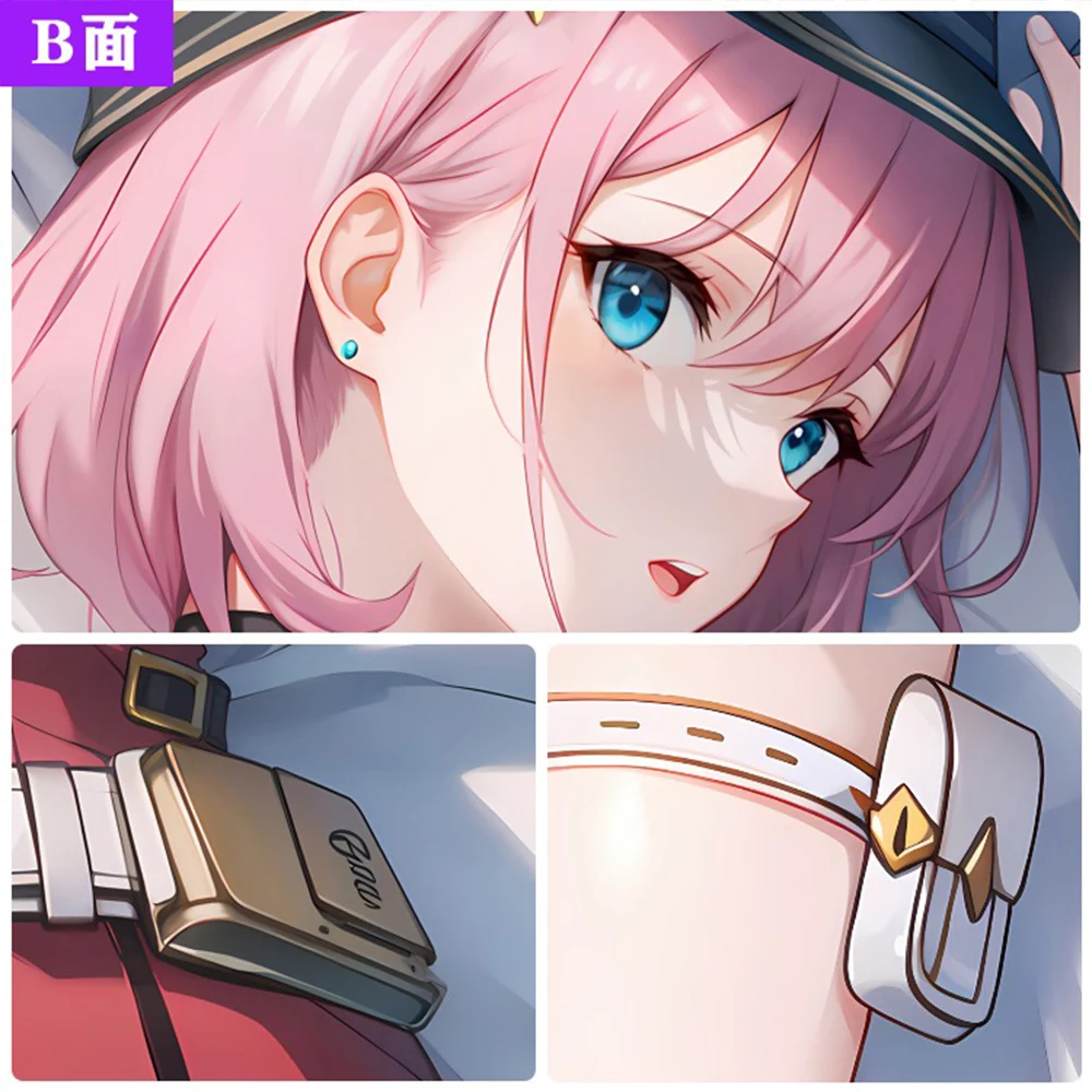 Genshin Impact Charlotte Dakimakura 2WAY петля чехол для тела аниме наволочка рождественские