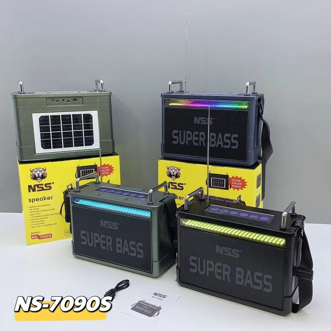 Портативный беспроводной Bluetooth-динамик цвет в ассортименте