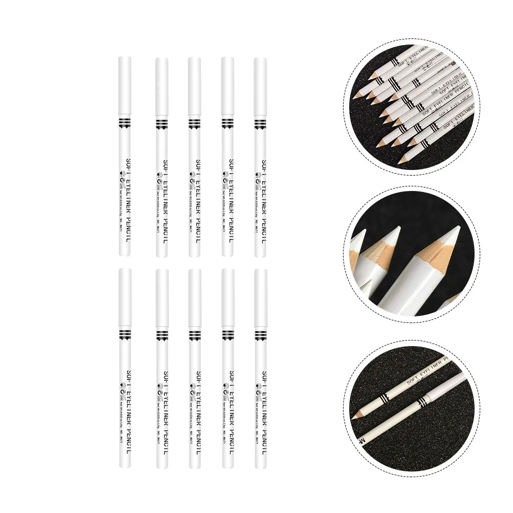 

Eyeliner Eye Waterproofwhite Eyeshadow Highlighter Liner Professional Lying Liquidshadowmake Eyelid Brightener Stick Makeup