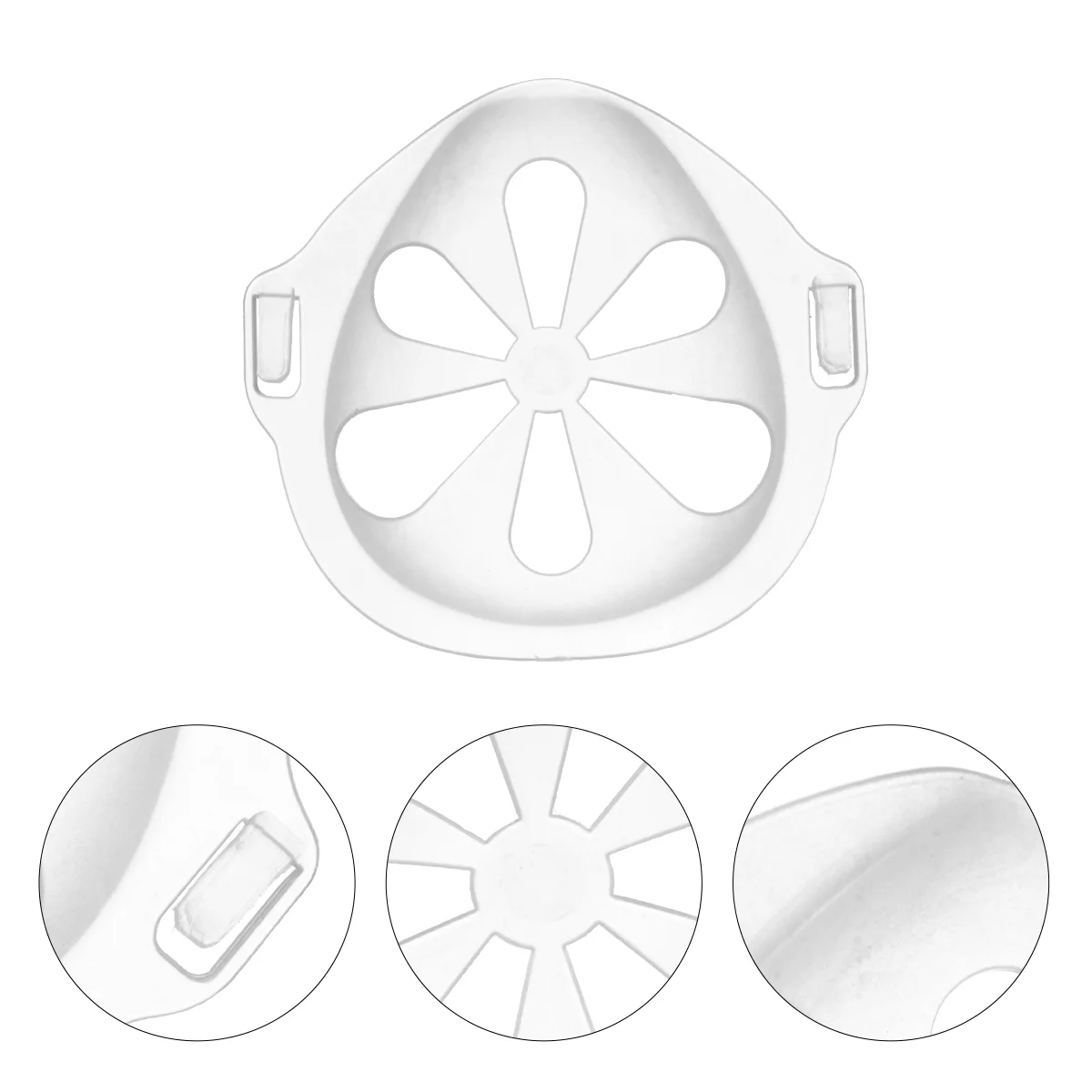 Держатель маски Моющийся кронштейн Полиэтиленовая внутренняя опора Внутренняя