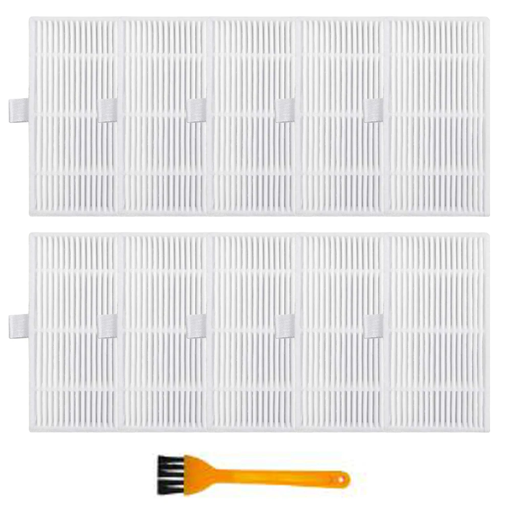 

4/10pcs Filters With Cleaning Brush Durable Kit For Lydsto W2 Robot Vacuum Cleaner Replacement Accessories