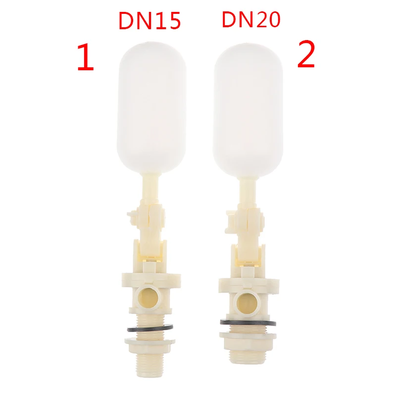 

ABS White Plastic Adjustable Auto Fill Float Ball Valve Water Control Switch For Water Tower Water Tank