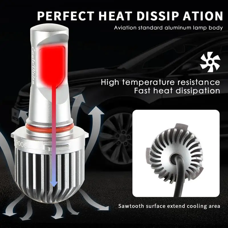 

Ev10led-csp Brightness Anti Fog Lamp LED Head Lamp Rain Fog Weather Lamp Low Lamp 6000K Car Headlight Bulbs(LED)