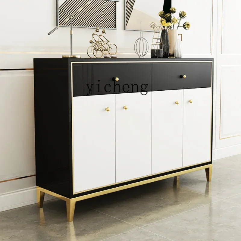 YY lekka luksusowa szafka boczna restauracja przygotowanie herbaty do przechowywania