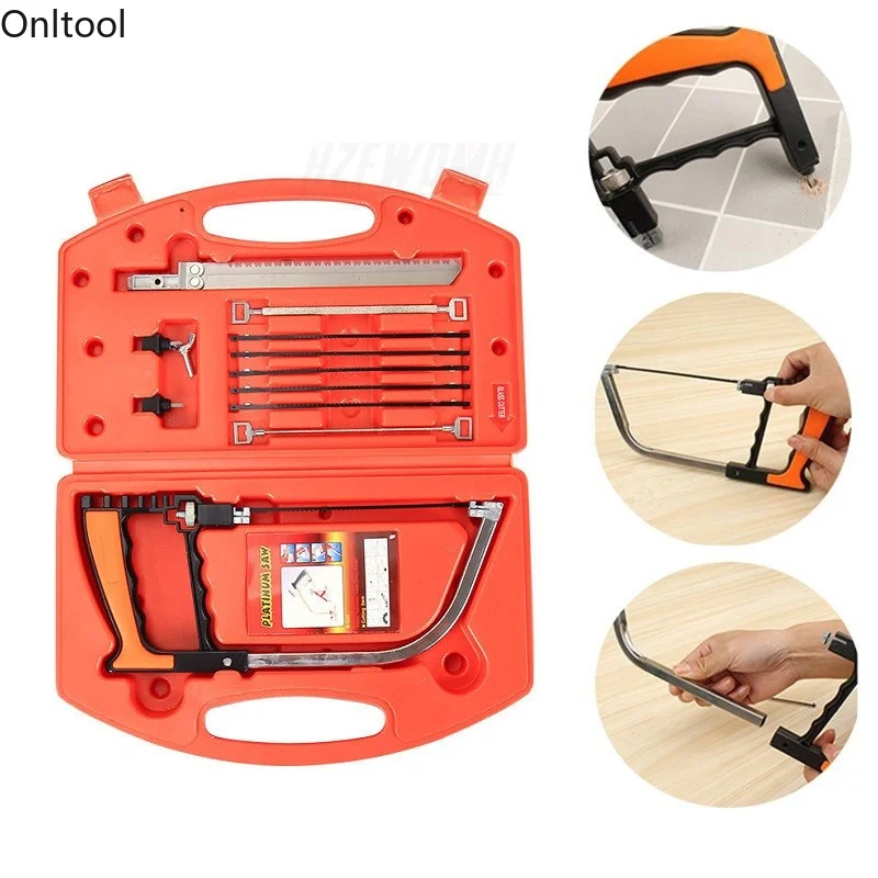 

Многофункциональные лезвия для ручной пилы «сделай сам» 12 в 1, деревообрабатывающие универсальные ручные пильные инструменты, дерево/алюминий/водопроводная труба/пластик