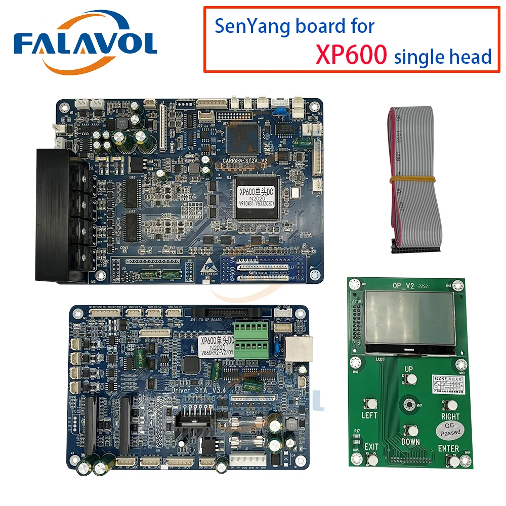 Фото Комплект для модернизации FALAVOL Large Format Senyang для DX5 DX7, набор для переоборудования в одноголовочный принтер XP600 для экосольвентных и УФ-чернил №4