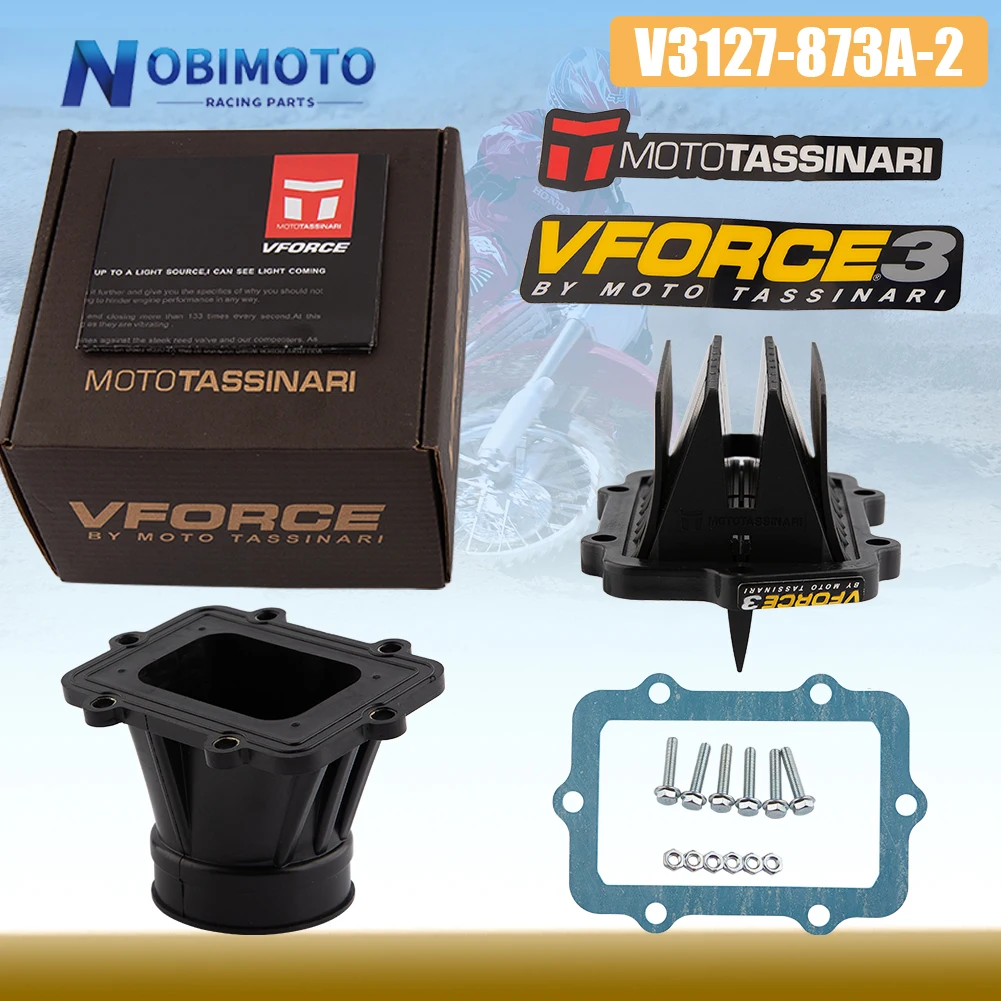 Герконовый клапан для V3127-873A-2 600 E-TEC HO SDI с резиновым адаптером впускная труба