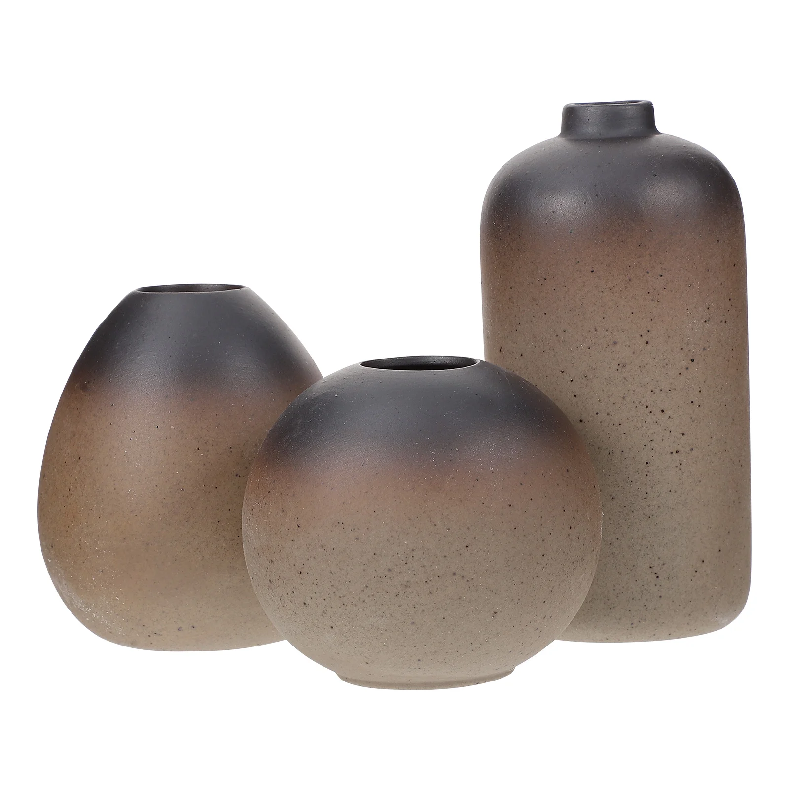 

3pcs Home Office Living Room Table Desk Decoration Zen Ceramic Vase