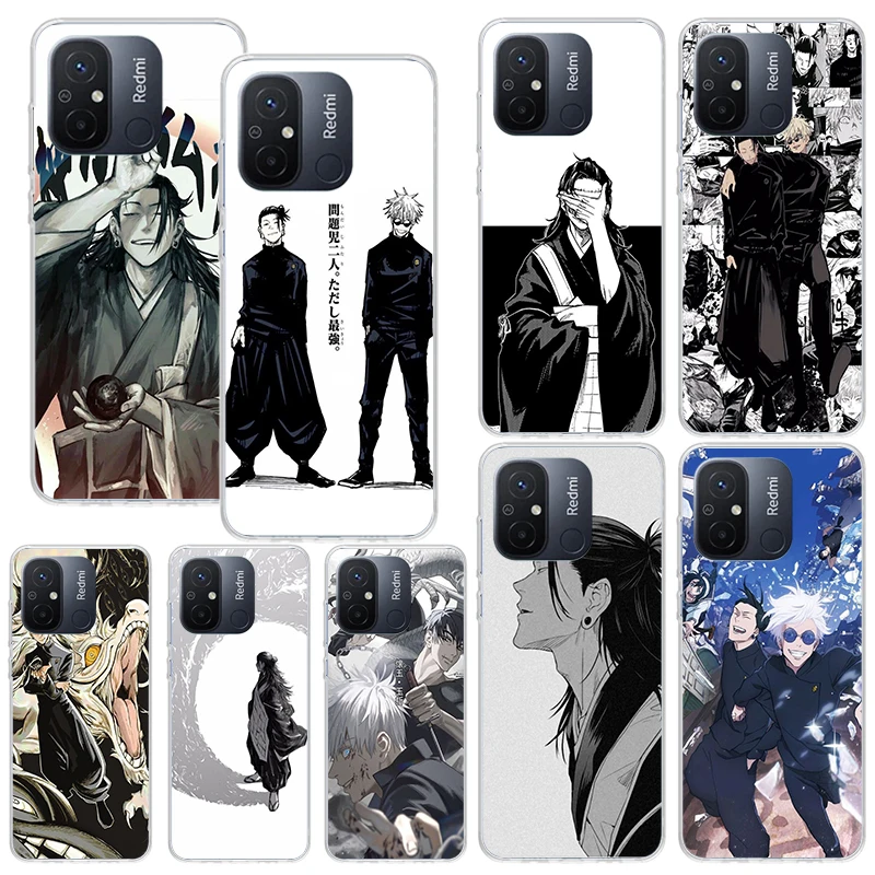 Чехол для телефона Jujusu-Kaisen Geto Suguru Xiaomi Redmi 12C 12 10C 10A 10 9C 9A 9T 9 8A 8 7A 7 6A 6 Pro K70 K40 K20 Fundas Back Co
