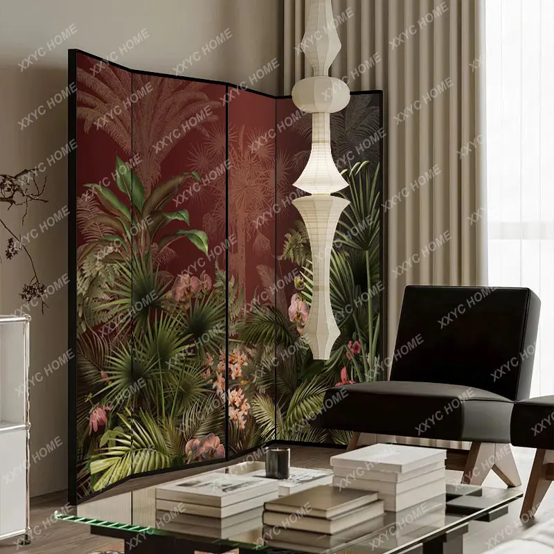 Цветочные складные подземные зоны экраны дверь вход в гостиную блокировка