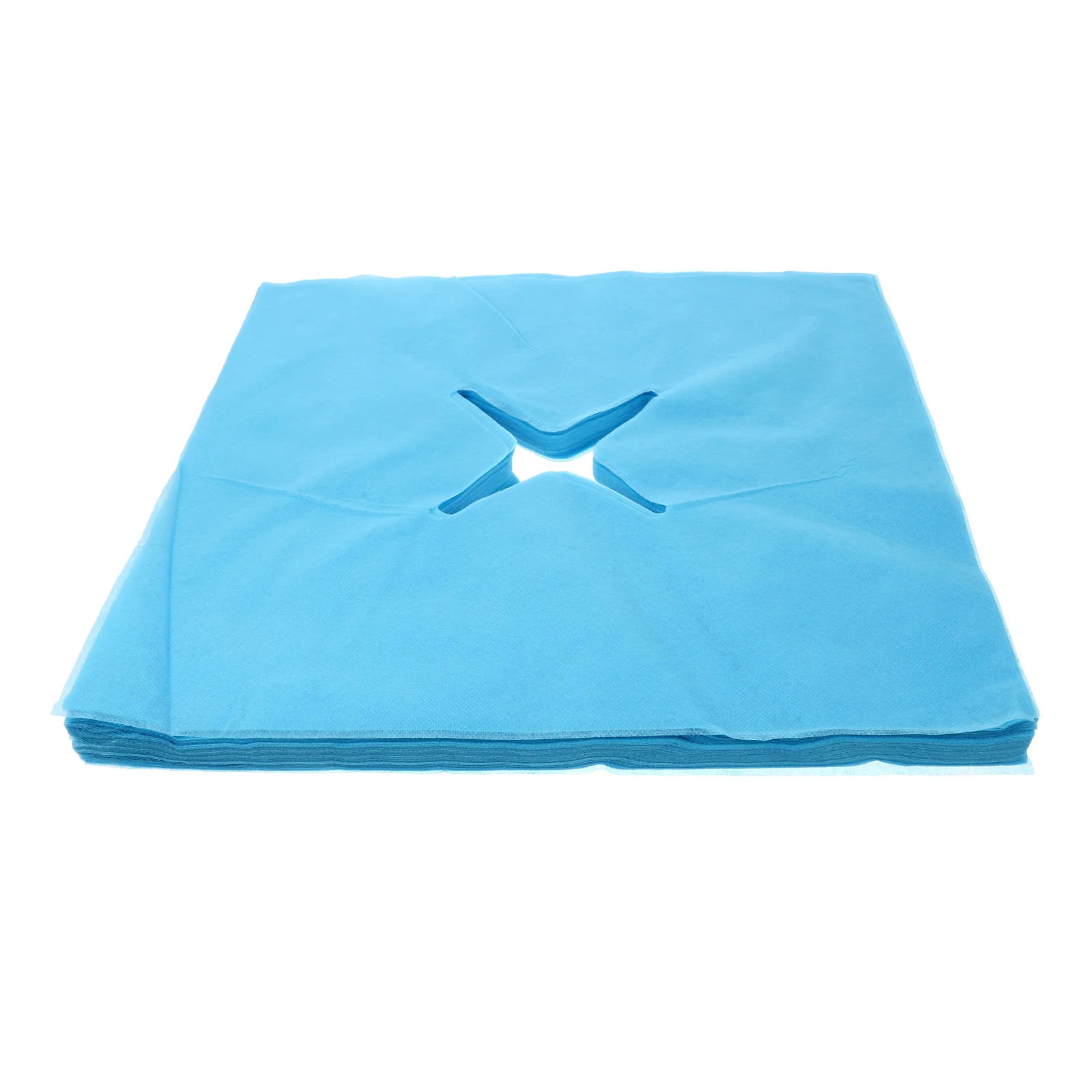 

Disposable Lying Pillow Case Face Hole Mats Rest Cradle Covers Beauty Salon Supplies Massage Headrest Pads