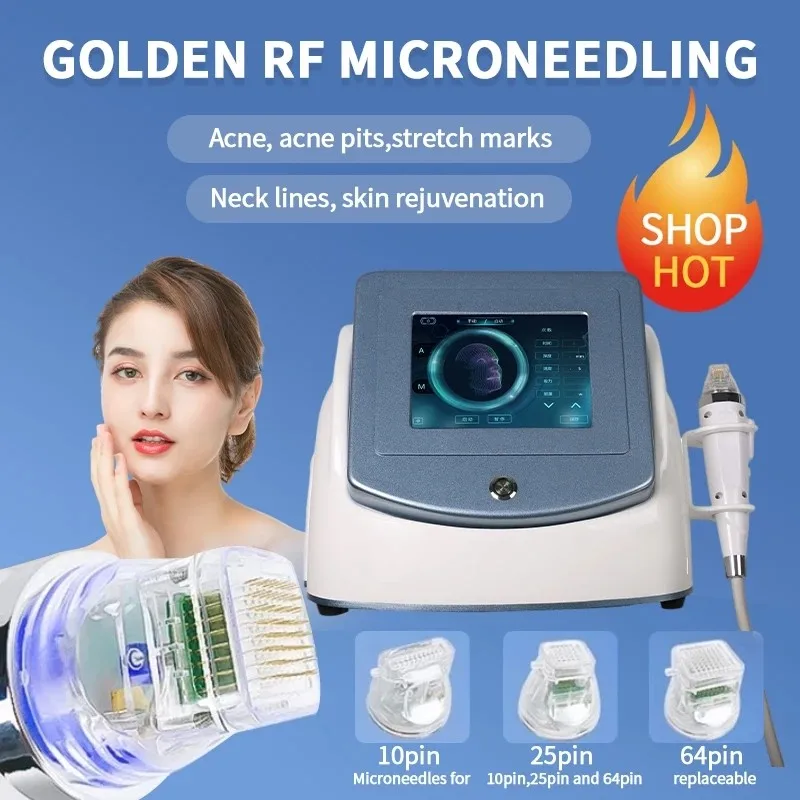 

Micro Needling Needle Microneedle Face Lift Acne Scar Removal Non-invasive Super Facial Fractional RF Microneedling Machine