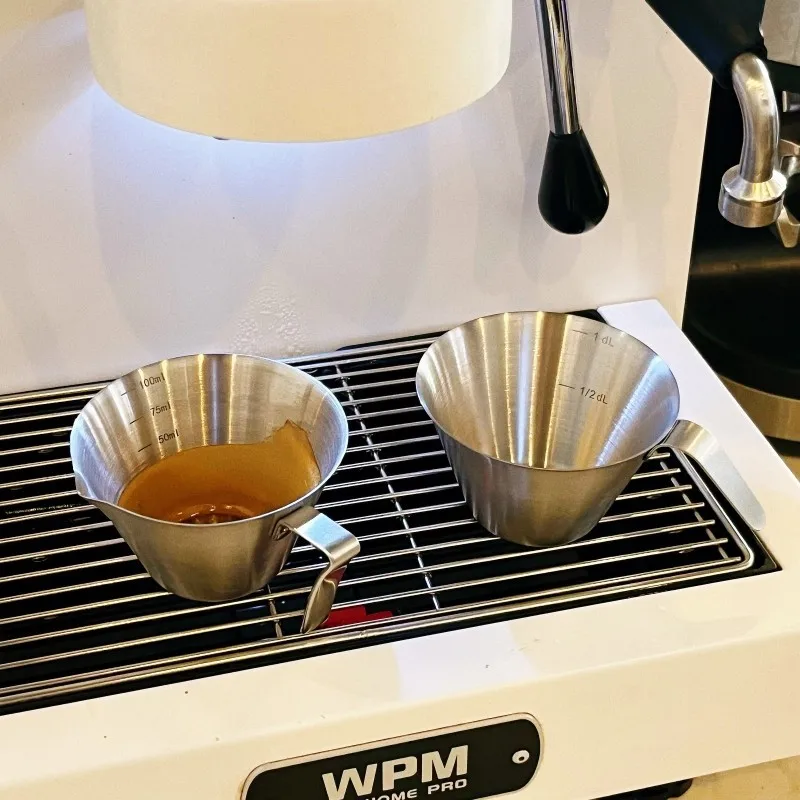 Мерная чашка для эспрессо 30/90 мл из нержавеющей стали