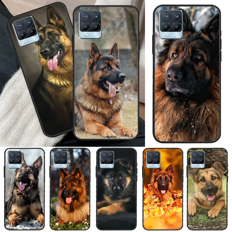 Чехол для немецкой овчарки OnePlus 10 Pro 9 8T Nord2 9R чехол Realme GT 2 7 8 Neo2 9i 8i C21