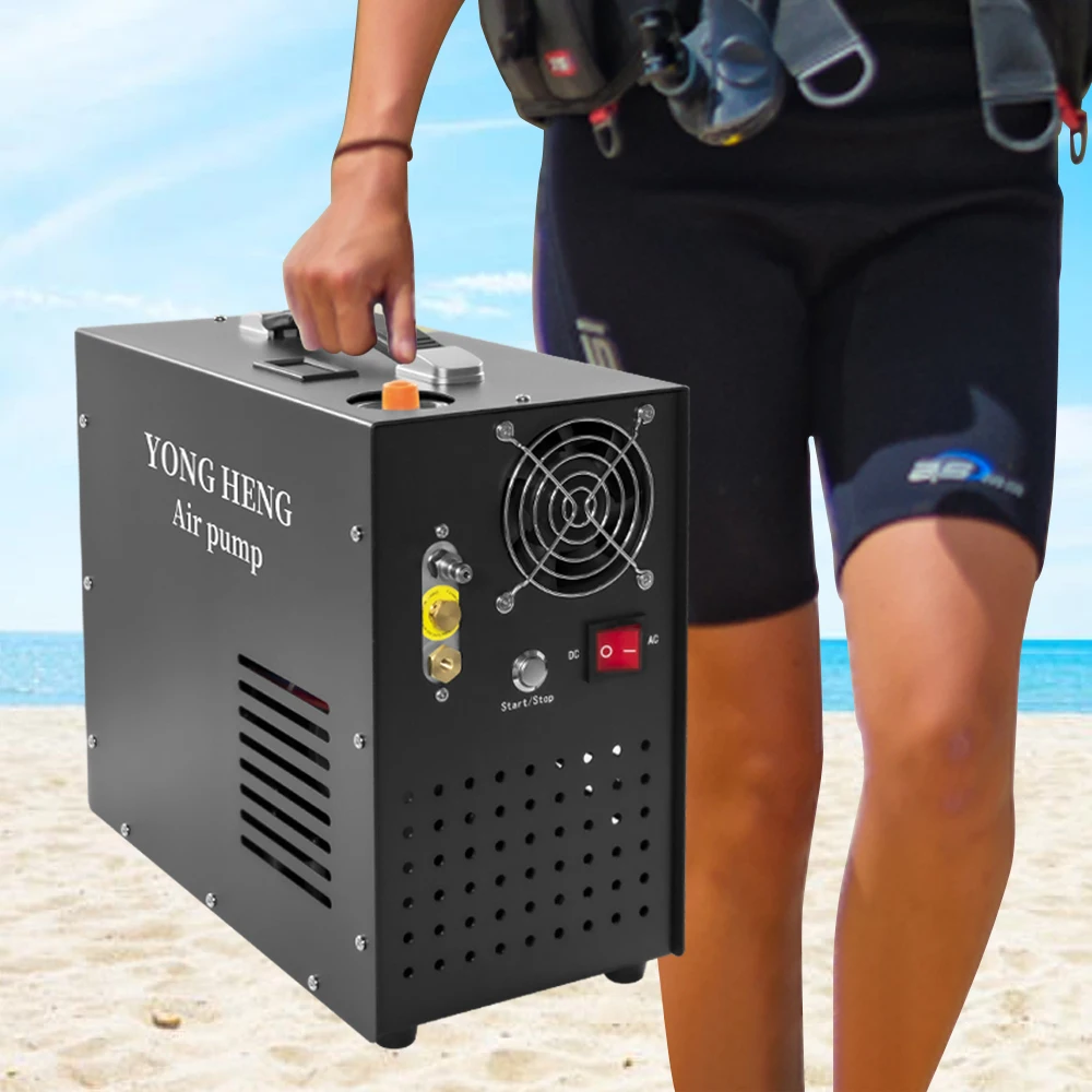 Воздушный компрессор высокого давления YONGHENG 300Bar 4500Psi PCP Встроенный адаптер