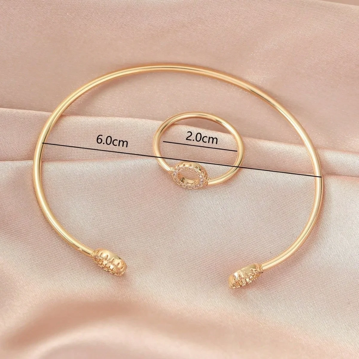 Роскошный элегантный простой комплект ювелирных изделий для рук новый браслет в