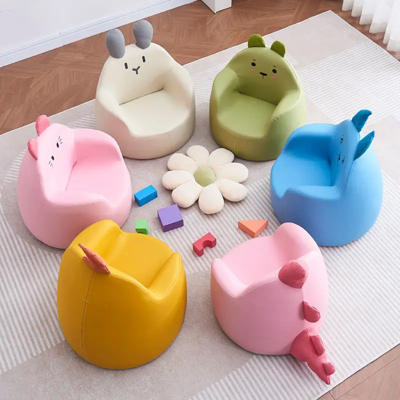S Lazy Boy Baby Soft Comfortable Sofa Pu Leather For 0.6-8 Years Old Children Princess Sofa