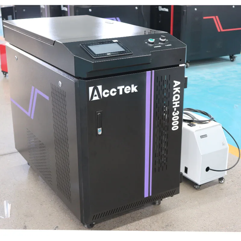 

AccTek 1000W 1500W 2000W 3000W 3 in 1 Handheld Laser Welders Portable Fiber Laser Cutting Cleaning Welding Machine For Metal