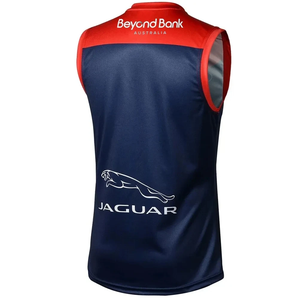2022 Мельбурн демоны AFL HOME GUERNSEY-Мужские Размеры: S-3XL (печать имени под заказ) Высшее