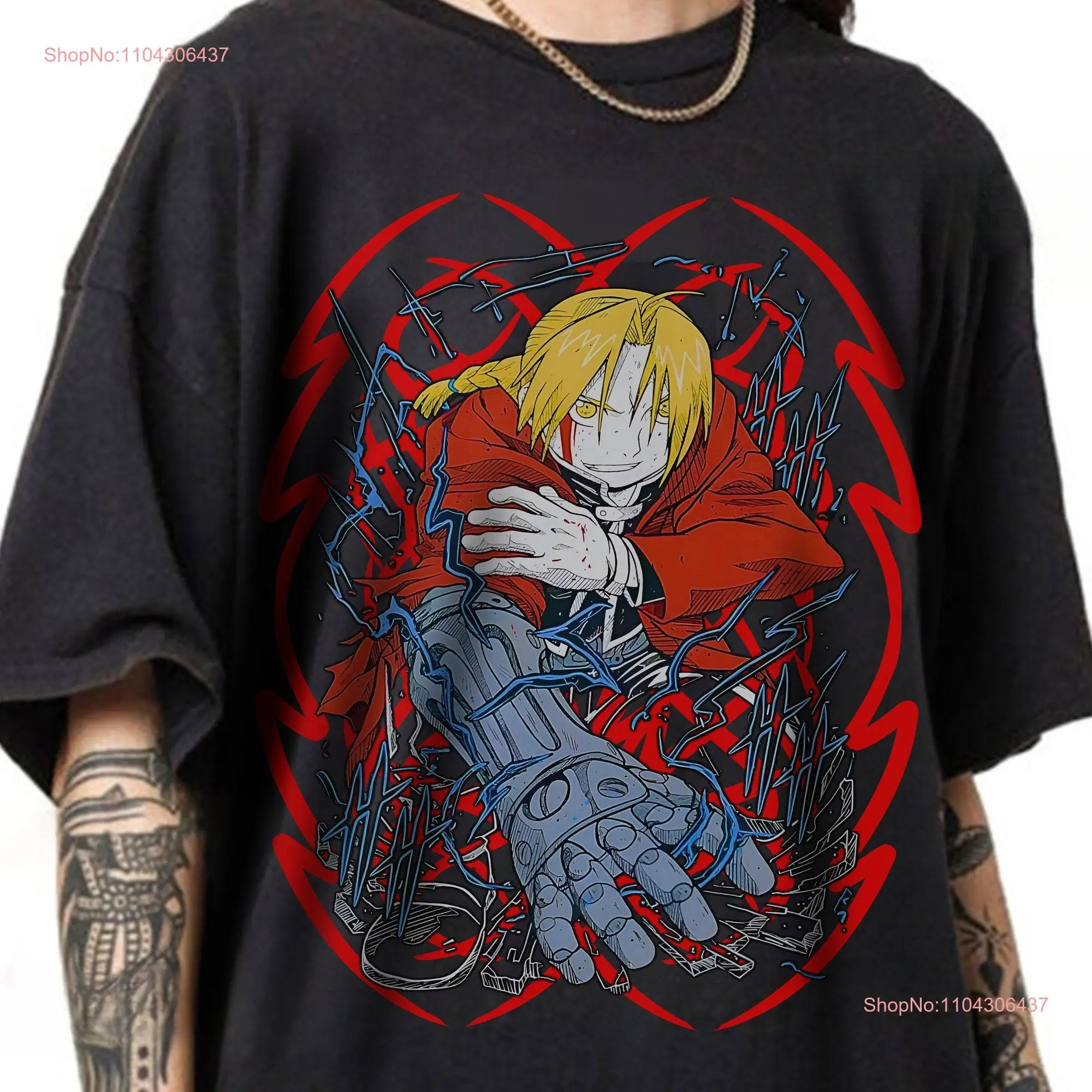 Футболка с аниме SweaT Comfort Colors Aesthetic Manga Специальные длинные или короткие рукава