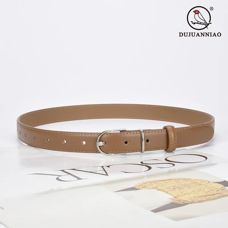 Модные женские брюки из белой кожи дизайнерские двухслойные кожаные ремешки на