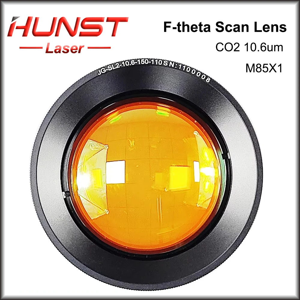 HUNST CO2 F-theta Scan Lens 10 6 мкм 70 110 175 210 250 300 мм Полевая линза для лазерного гравера