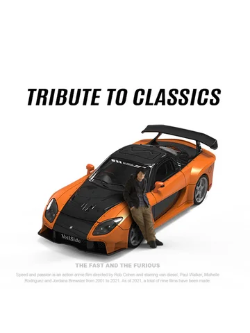 Maisto Mazda Rx-7 Veilside 1:64